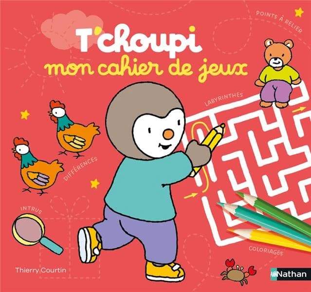 T'choupi : mon cahier de jeux