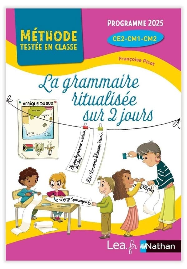 La grammaire ritualisée sur 2 jours ; CE2-CM1-CM2