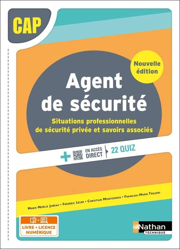 Situations professionnelles de sécurité privée et savoirs associés ; CAP Agent de sécurité ; Livre du professeur (édition 2024)