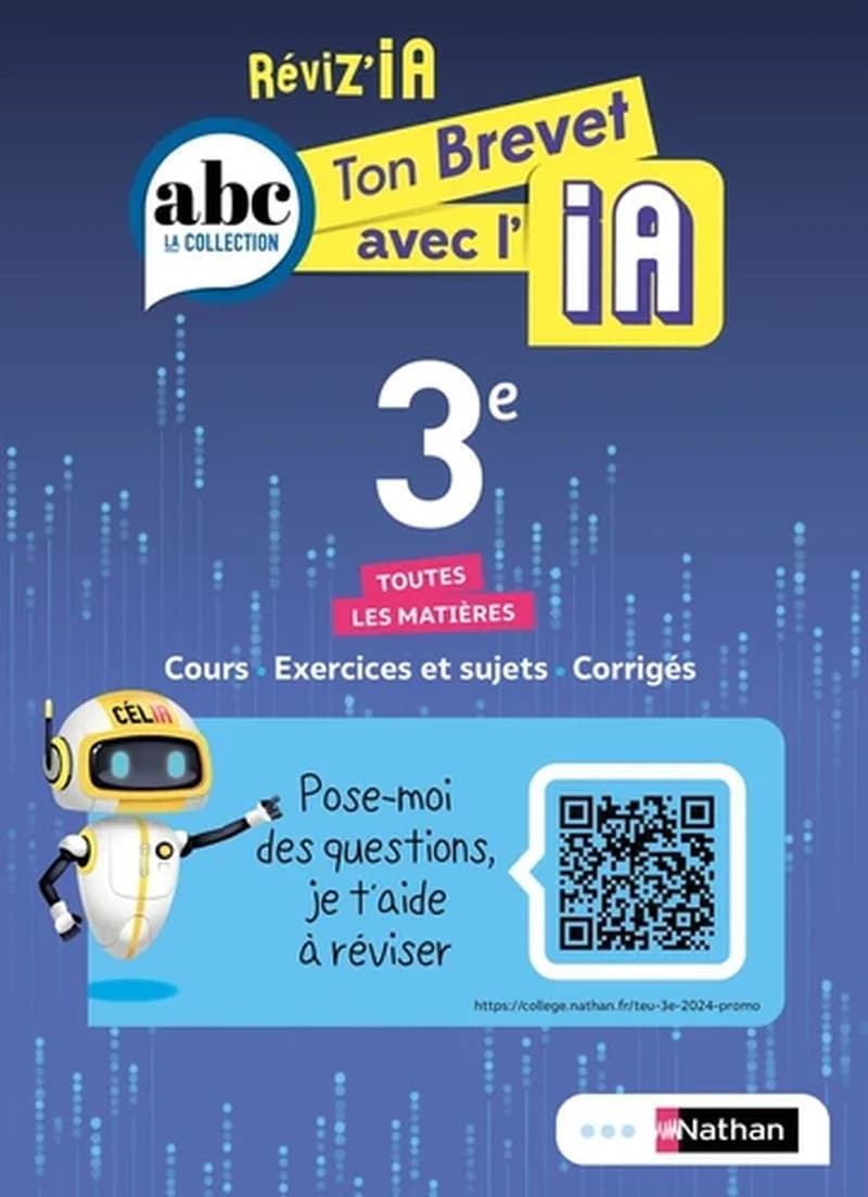 Ton brevet avec l'IA, 3e : réviz'IA : toutes les matières