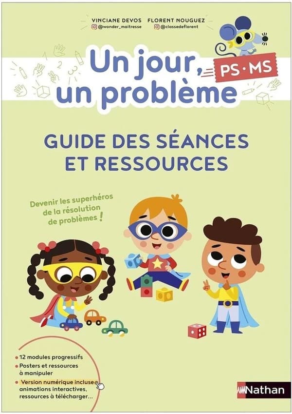 Un jour, un problème : PS-MS ; Guide des séances et ressources