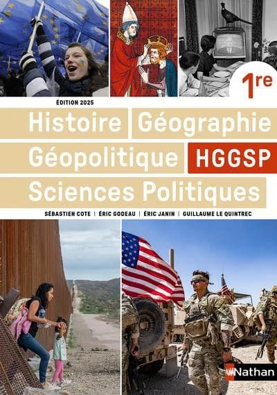 HGGSP ; 1re ; Manuel de l'élève (édition 2025)