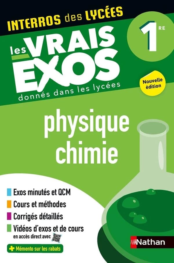 Interros des lycées : Physique Chimie ; 1re