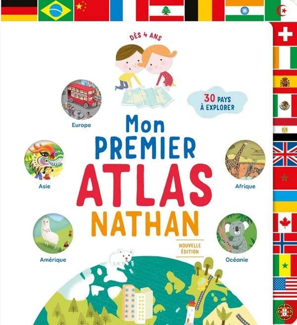 Mon premier atlas Nathan (Nouvelle éd.) texte, Françoise de Guibert