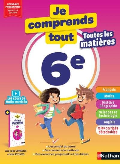 Je comprends tout : Toutes les matières ; 6e (édition 2026)
