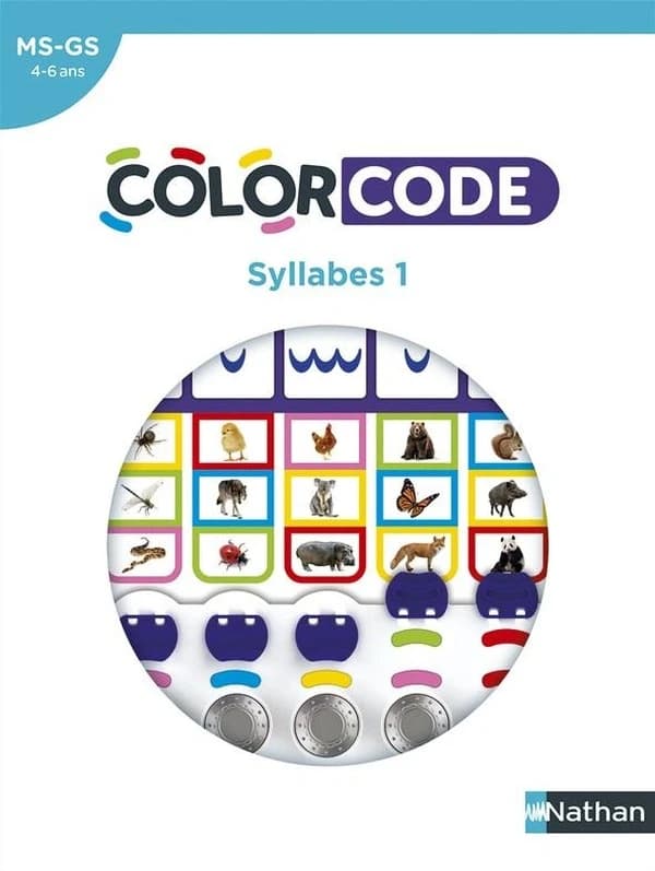 Colorcode : Syllabes 1 ; MS-GS