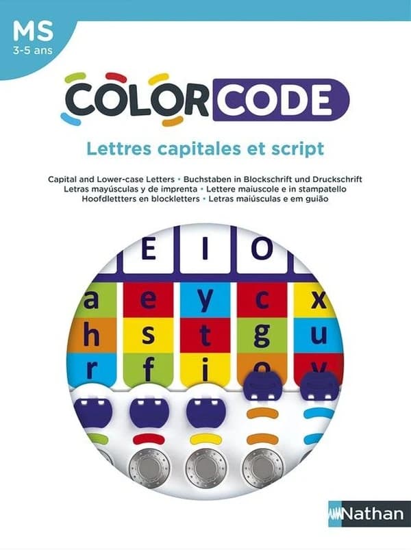 Colorcode : Lettres capitales et script ; MS