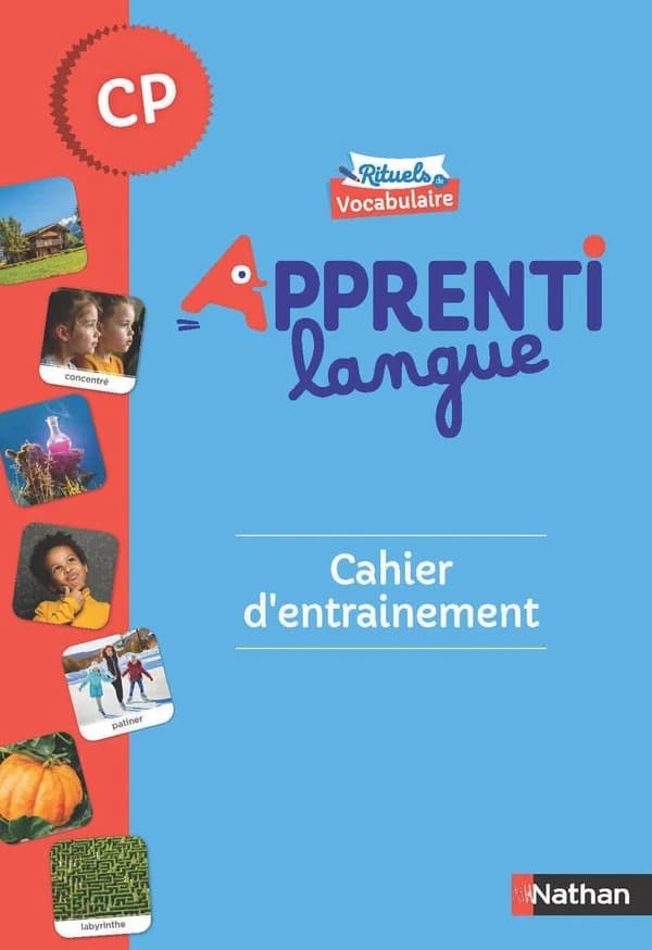 Rituels de vocabulaire CP Apprentilangue : Cahier d'entrainement