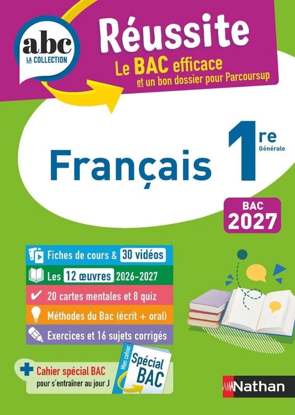 ABC du bac réussite : Français ; 1re (édition 2027)