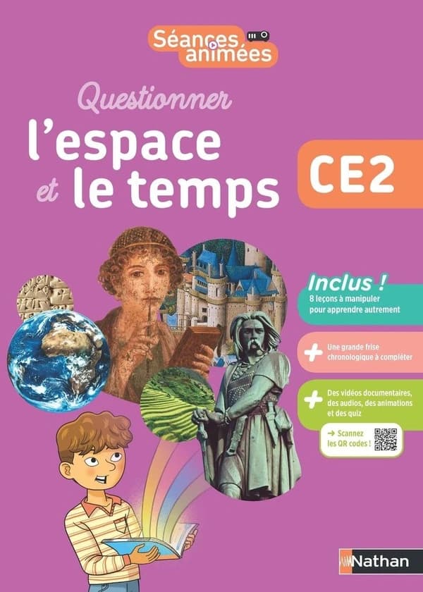 Séances animées : Questionner l'espace et le temps ; CE2 (édition 2026)