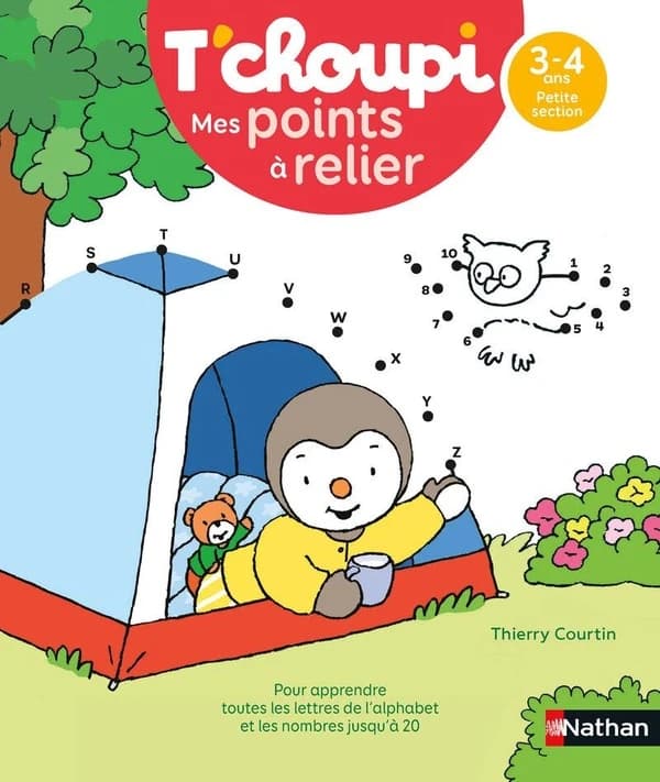 T'choupi, mes points à relier