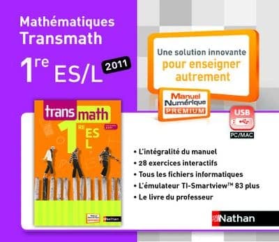 Mathématiques, 1re ES