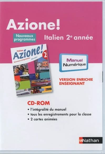 Azione !. 2 : italien : nouveaux programmes A2-A2+