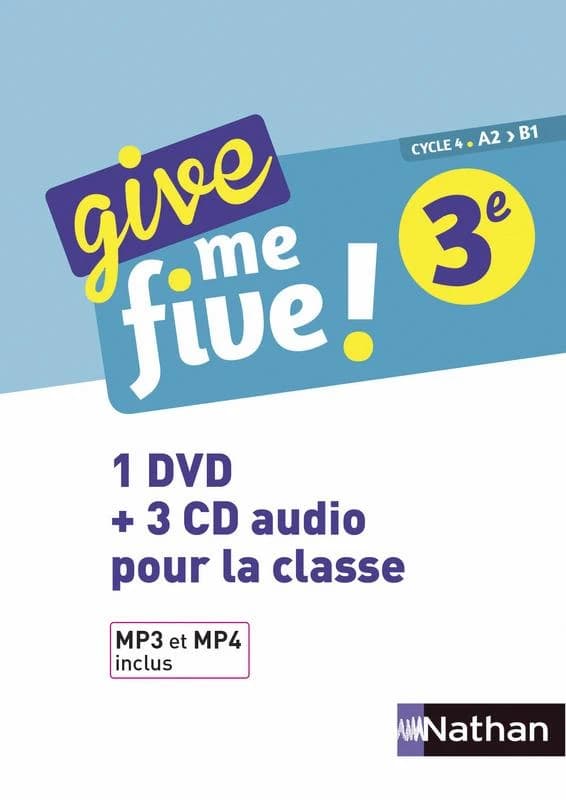 Give me five ! : anglais ; 3e (édition 2017)