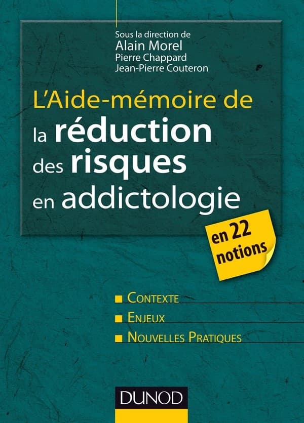 L'aide-mémoire de la réduction des risques en addictologie : en 22 notions : contexte, enjeux, nouvelles pratiques