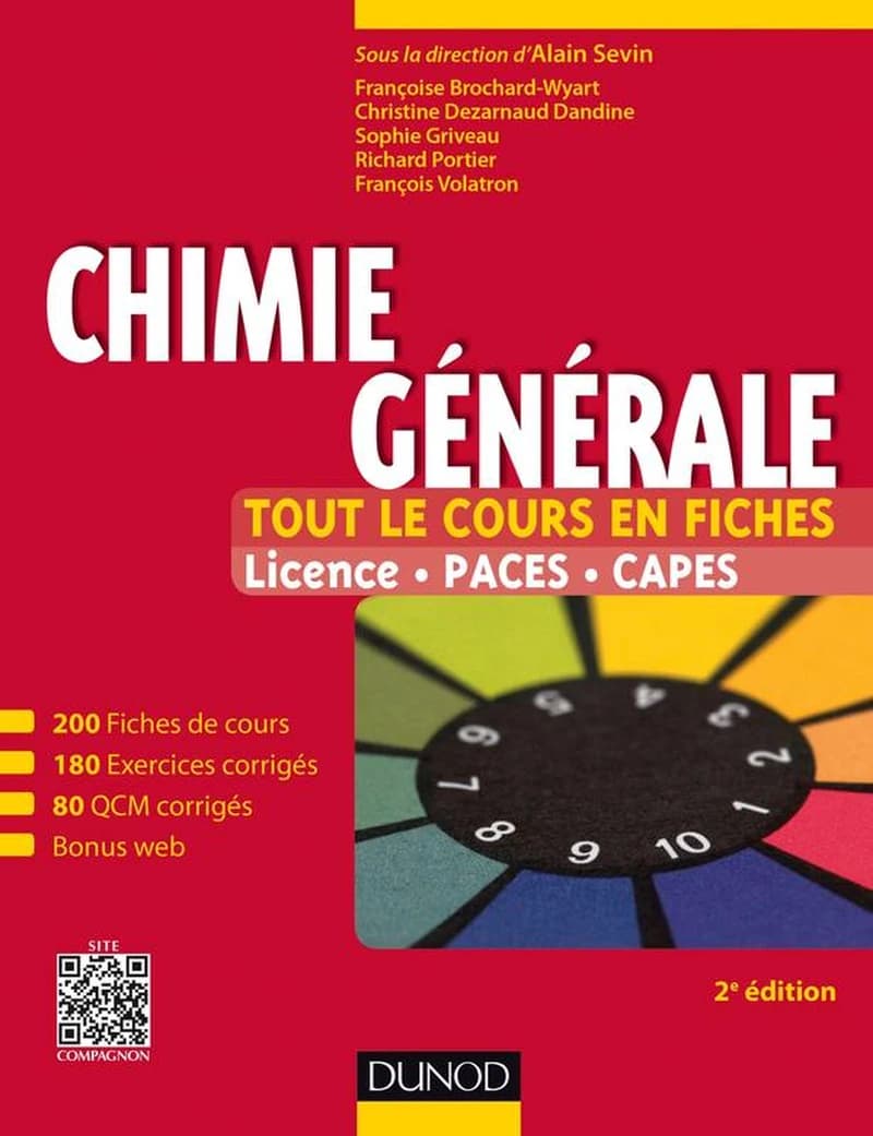 CAMPUS CHIMIE GENERALE - TOUT LE COURS EN FICHES - 2E ED