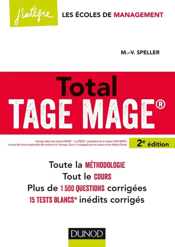 Total TAGE MAGE (2e éd.) M.-V. Speller