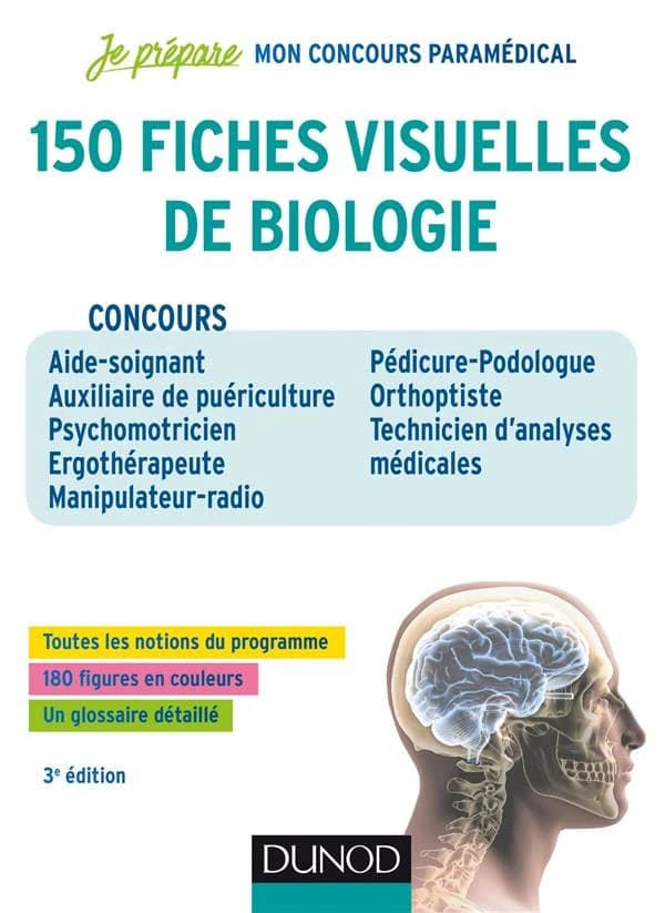 150 fiches visuelles de biologie (3e éd.) Patrick Troglia,...