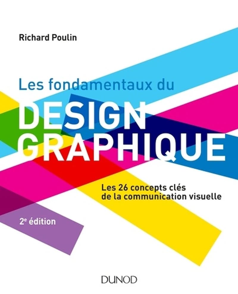 Les fondamentaux du design graphique : les 26 concepts clés de la communication visuelle (2e éd.) Richard Poulin ; traduction de Fabrice Lemainque ; actualisée par Julie Perry,...