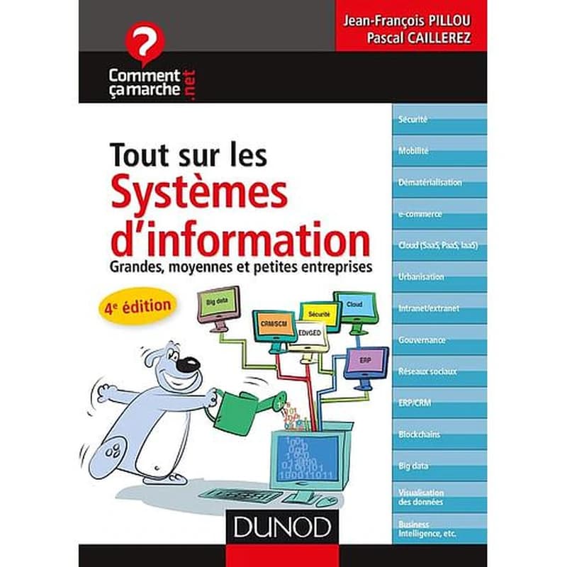 Tout sur les systèmes d'information : grandes, moyennes et petites entreprises (4e éd.) Jean-François Pillou, Pascal Caillerez