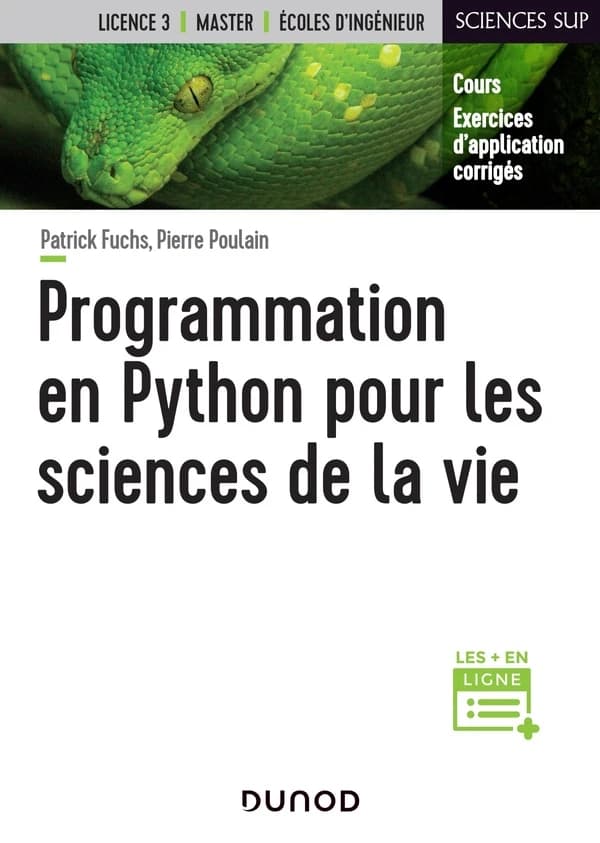 Programmation en Python pour les sciences de la vie