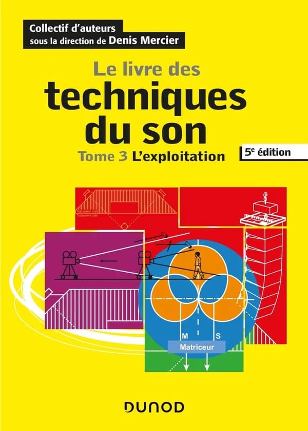 Le livre des techniques du son. Tome 3, L'exploitation (5e éd.) collectif d'auteurs ; sous la direction de D. Mercier