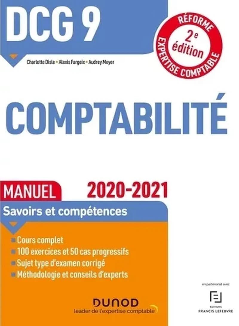 CAMPUS DGC 9 - INTRODUCTION A LA COMPTABILITE DCG 9 CORRIGES REFORME 2019-2020