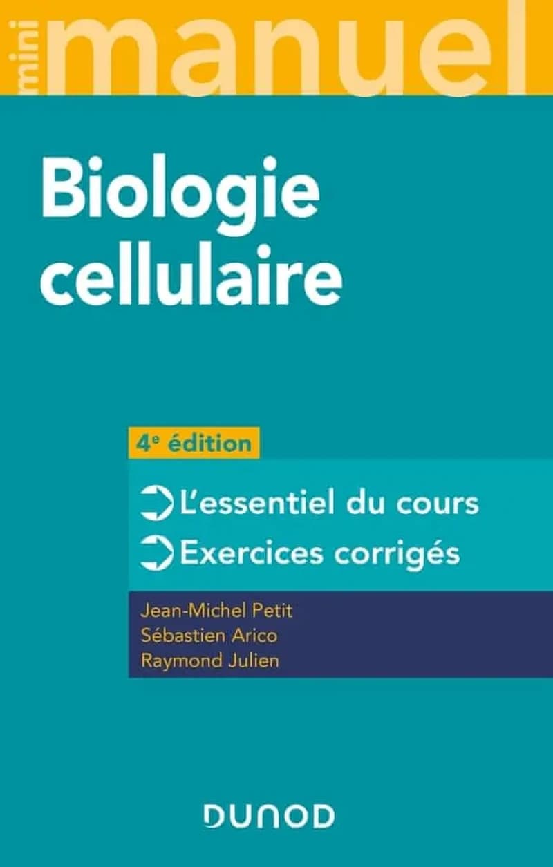 CAMPUS MINI MANUEL - T01 - MINI MANUEL - BIOLOGIE CELLULAIRE - 4E ED. - L'ESSENTIEL DU COURS - EXERCICES CO