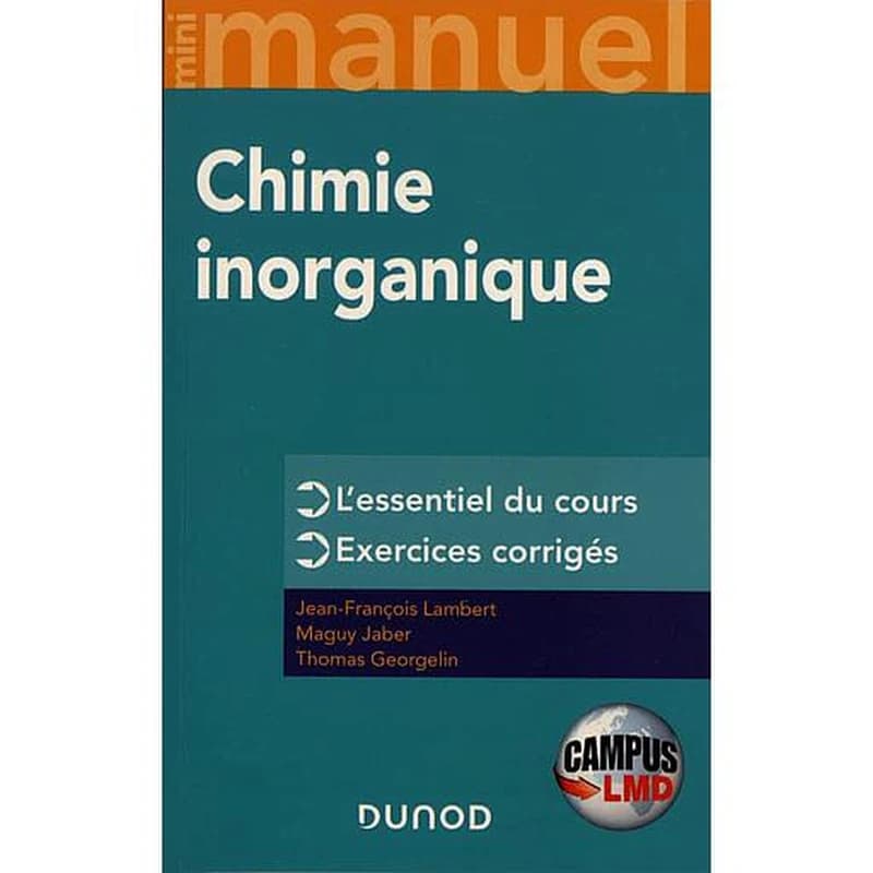 Campus mini manuel de chimie inorganique