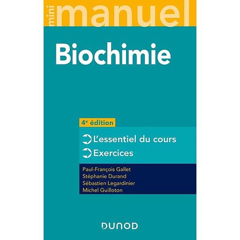 Biochimie - Cours + QCM