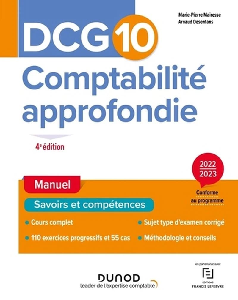 CAMPUS DCG 10- COMPTABILITE APPROFONDIE DCG 10 MANUEL