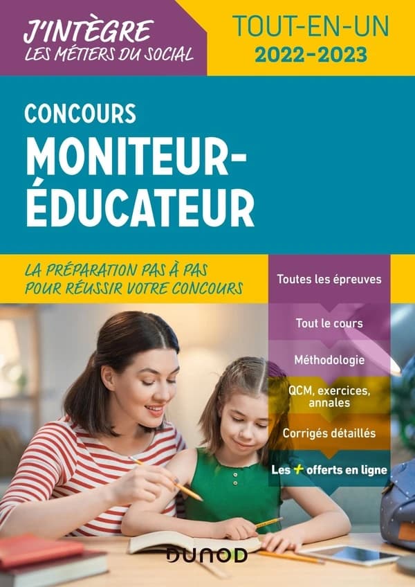 Concours Moniteur éducateur : tout-en-un, 2022-2023