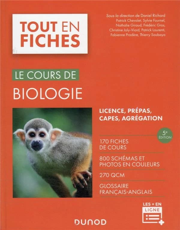 Biologie (5e éd.) sous la direction de Daniel Richard,... ; [par] Patrick Chevalet,... Sylvie Fournel,... Nathalie Giraud,... [et al.]