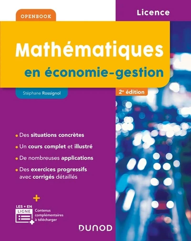 CAMPUS MATHEMATIQUES EN ECONOMIE-GESTION - 2E ED.