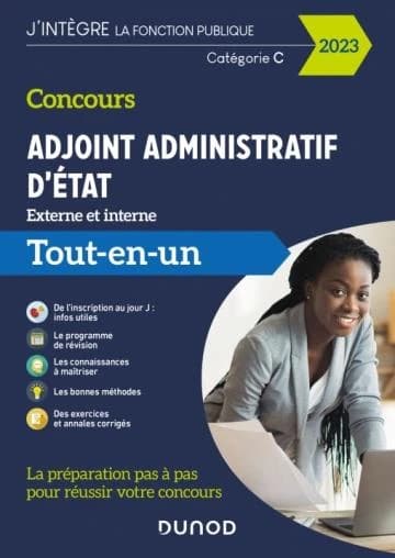 Concours adjoint administratif d'État : externe et interne