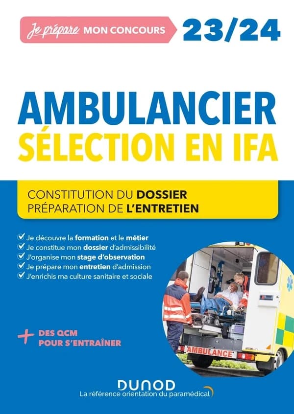 Ambulancier : sélection en IFA
