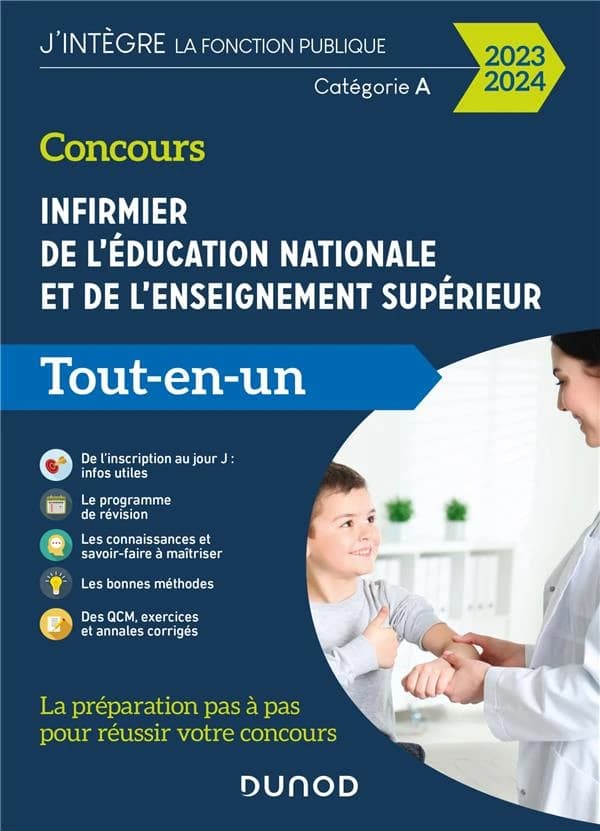 Concours infirmier de l'éducation nationale et de l'enseignement supérieur : tout-en-un