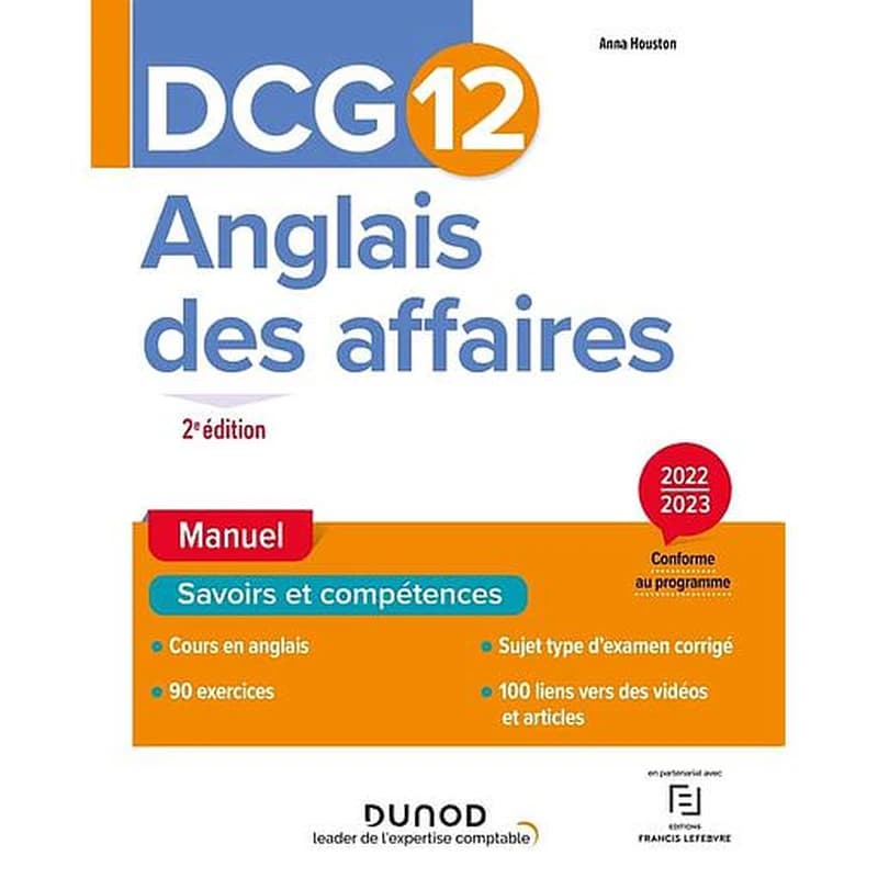 CAMPUS DCG 12 ANGLAIS DES AFFAIRES - MANUEL 2ED