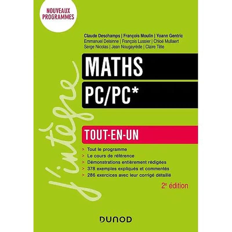 Mathématiques PC