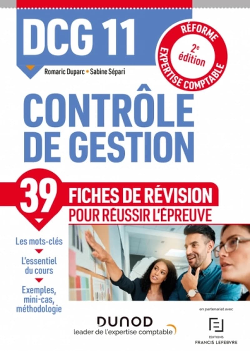 CAMPUS DCG 11 - CONTROLE DE GESTION - DCG 11 - DCG 11 CONTROLE DE GESTION - FICHES DE REVISION - 2E ED. - R