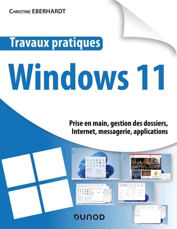 Windows 11 : prise en main, gestion des dossiers, Internet, messagerie, applications