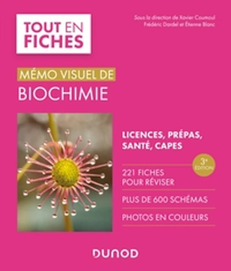 CAMPUS MEMO VISUEL DE BIOCHIMIE - 3E ED. - LICENCE