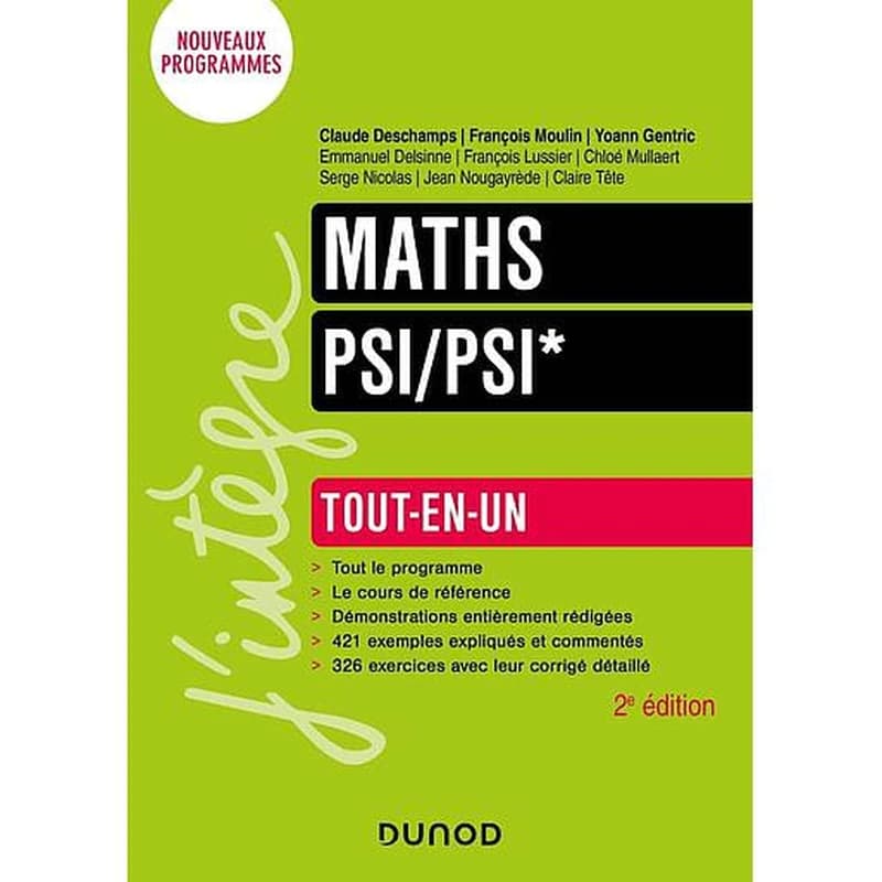 Mathématiques PSI