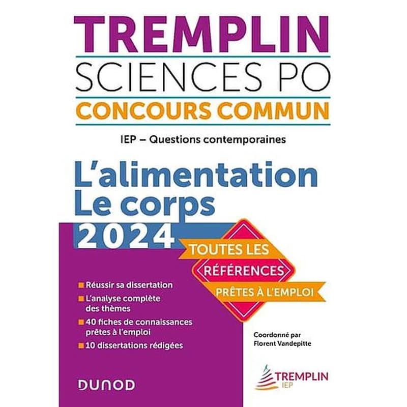 Tremplin Sciences Po IEP Questions contemporaines - L'alimentation - Le corps