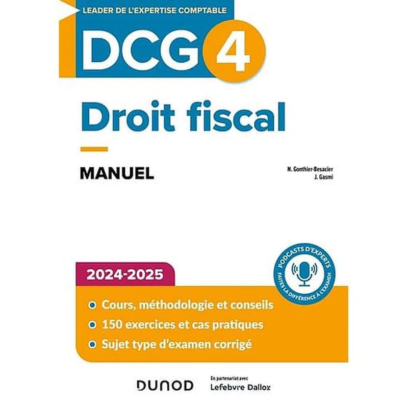Droit fiscal DCG 4 - Manuel