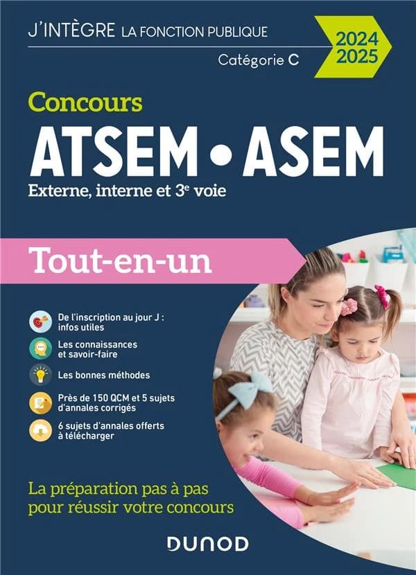 Concours ATSEM ASEM : externe, interne et 3e voie