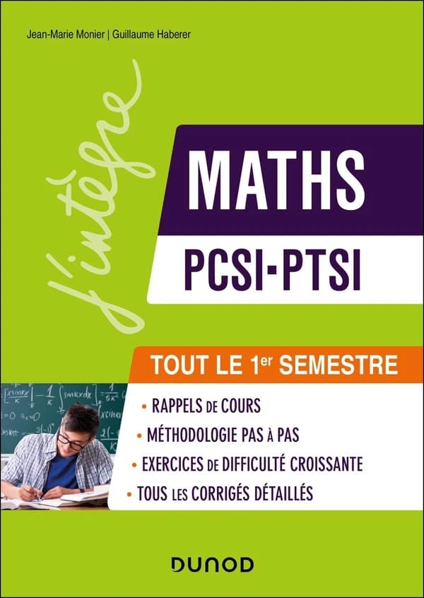 Maths PCSI-PTSI : tout le 1er semestre