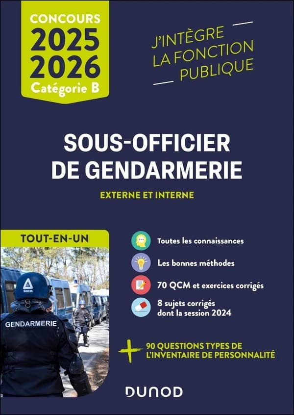 Sous-officier de gendarmerie : externe et interne