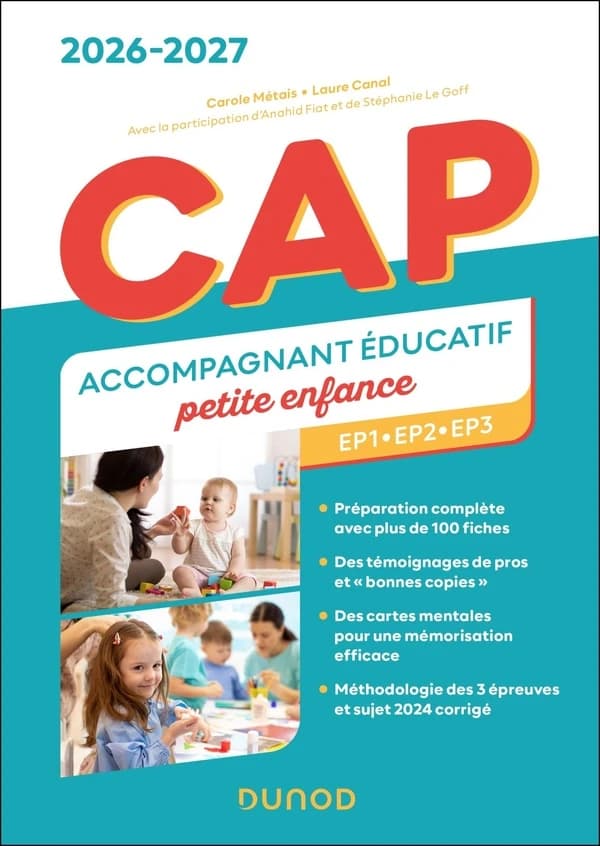 CAP Accompagnant éducatif petite enfance ; EP1, EP2, EP3 ; Tout-en-un (édition 2026