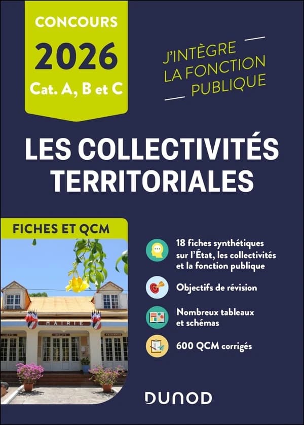 Les collectivités territoriales : [fiches et QCM] ([Éd.] 2026) Odile Meyer,... Franck Sajet